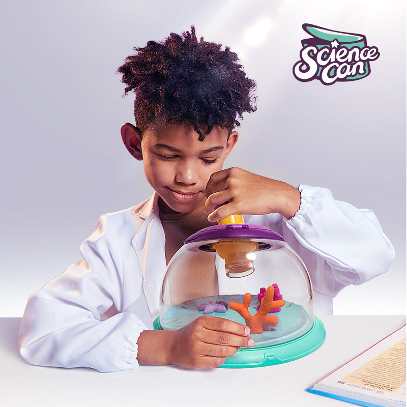 Science Can Bug Catcher Kit, Container to Catch & Observe with Magnifying Viewer