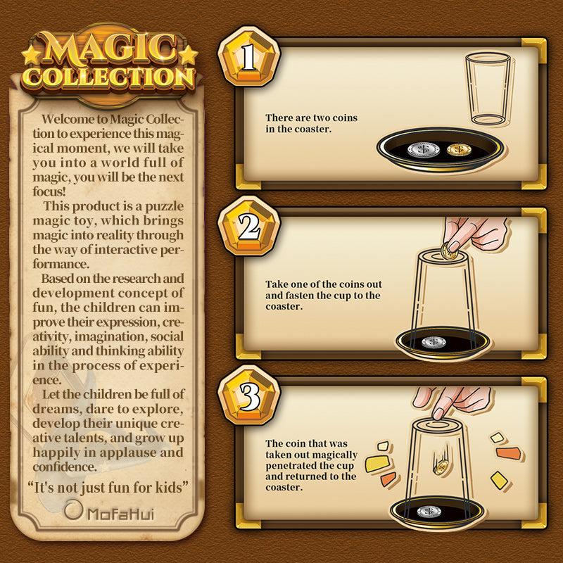 [Magic 14] Coin Thru Glass