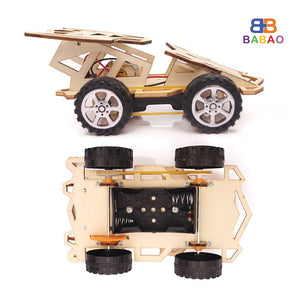 [Robotic Stem] Four-wheel drive car, Car Model Kits, Science Experiment Kit Robotic Stem Project